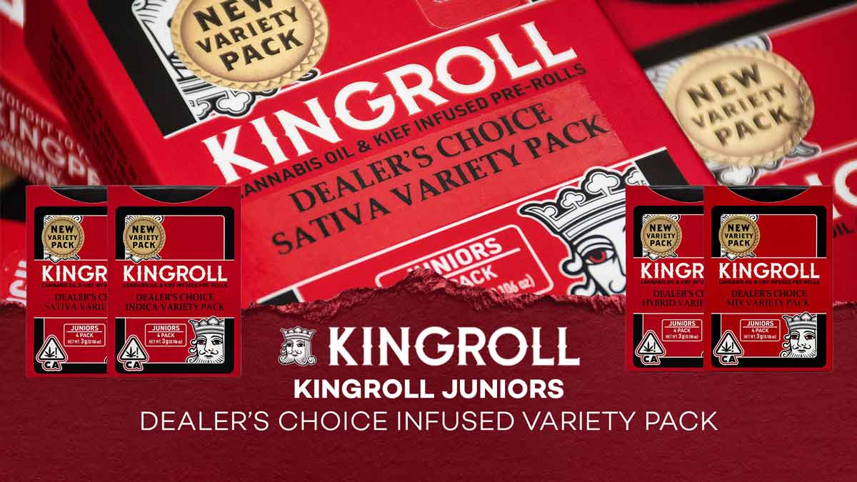 New Infused Kingroll Dealers Choice Variety Pack