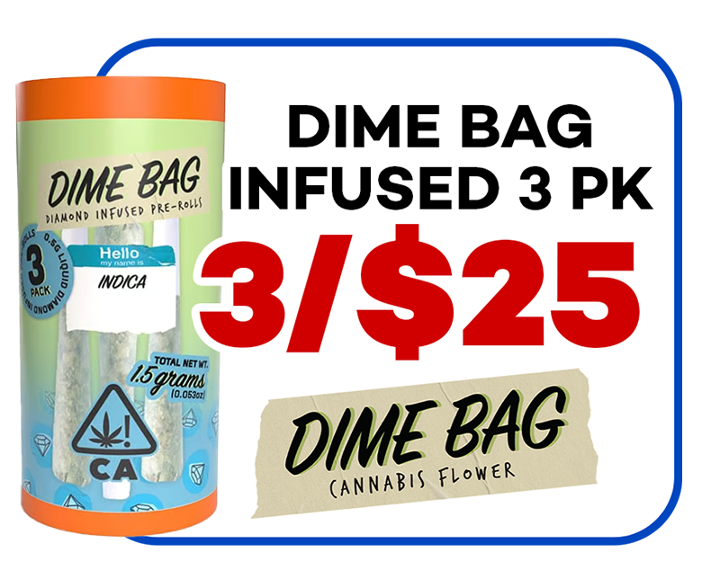 Best Green Wednesday Deal Dime Bag Pre-Roll Pack