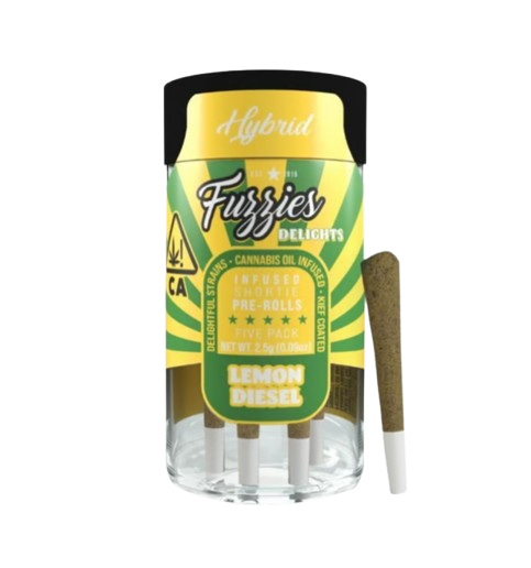 Fuzzies Lemon Diesel Five Pack