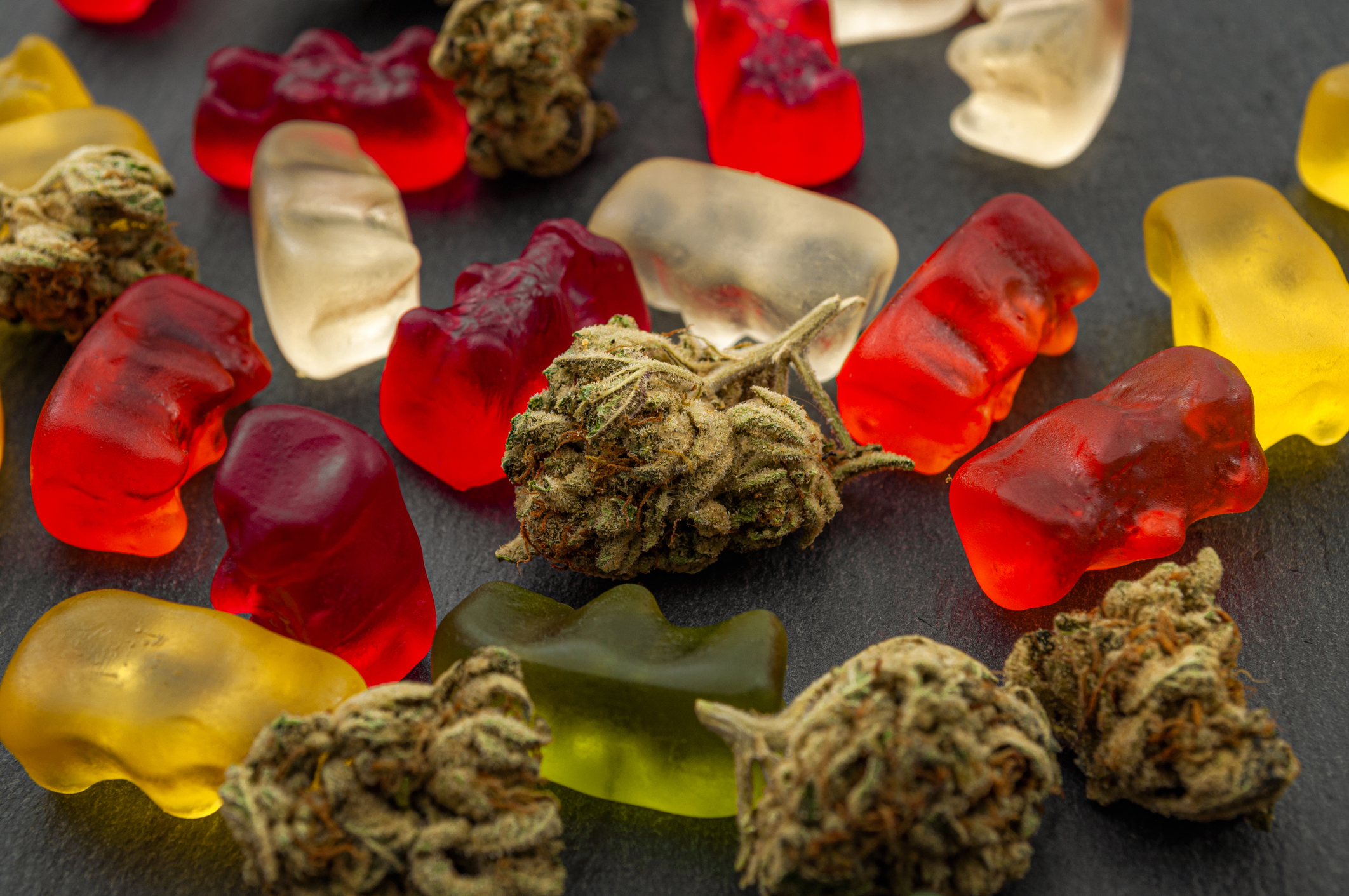 Weed Gummies and Buds