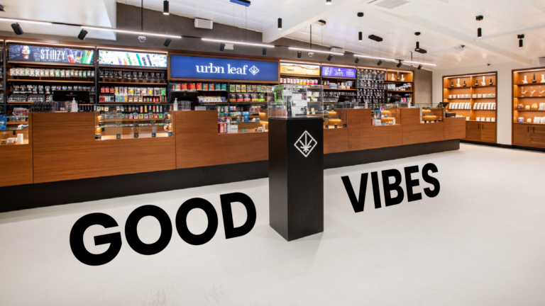 Good Vibes at the Urbn Leaf Storefront
