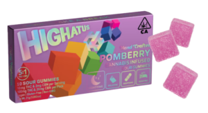 Highatus Pomberry Cannabis Infused Hand Crafted Sour Gummies