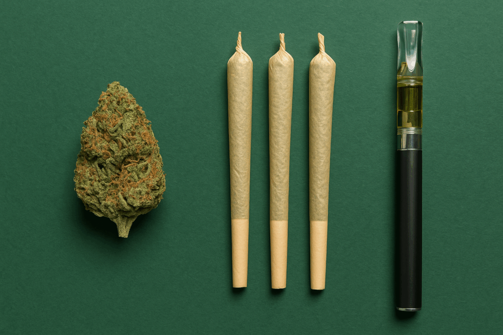 Cannabis vs Prerolls vs Vapes