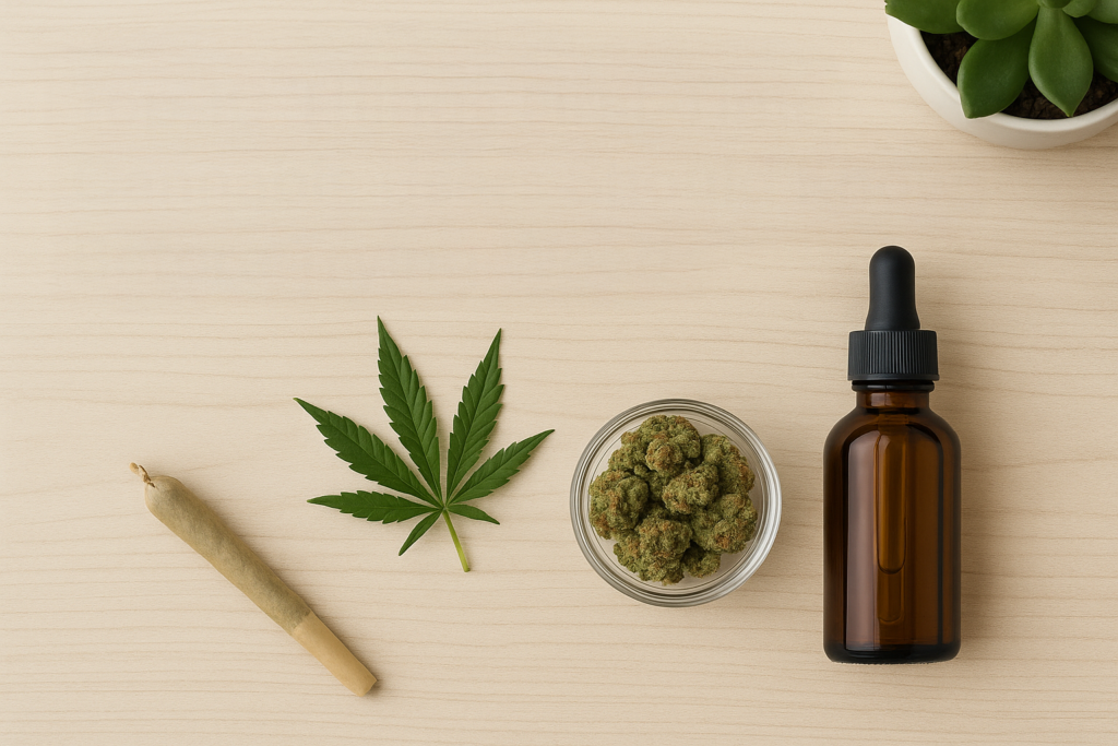 Cannabis Items on the Tabletop