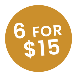 6 for  Discount Tag