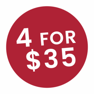 4 for  Discount Sticker