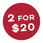 2 for  Discount Sticker