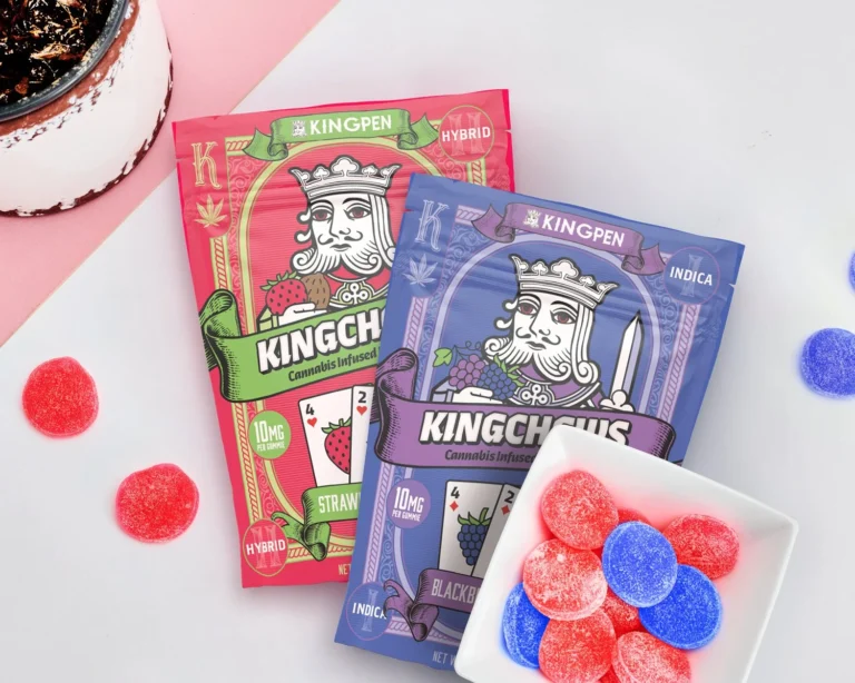 Kingchews Cannabis Infused Edibles On Display