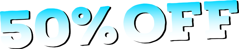 50% OFF