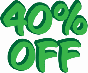 40% Off